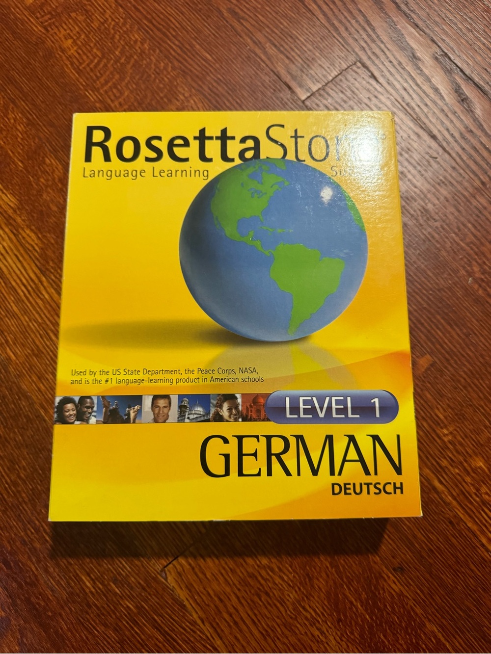 Rosetta Stone Level 1 German Language Learning Software - Yellow